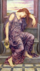 どこでも、1898 作： Evelyn De Morgan